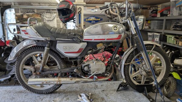 Zundapp KS50 SuperSport Reparationsobjekt